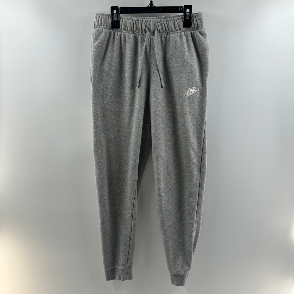 Nike Grey Jogger Sweatpants Pockets Size Small - Picture 2 of 9